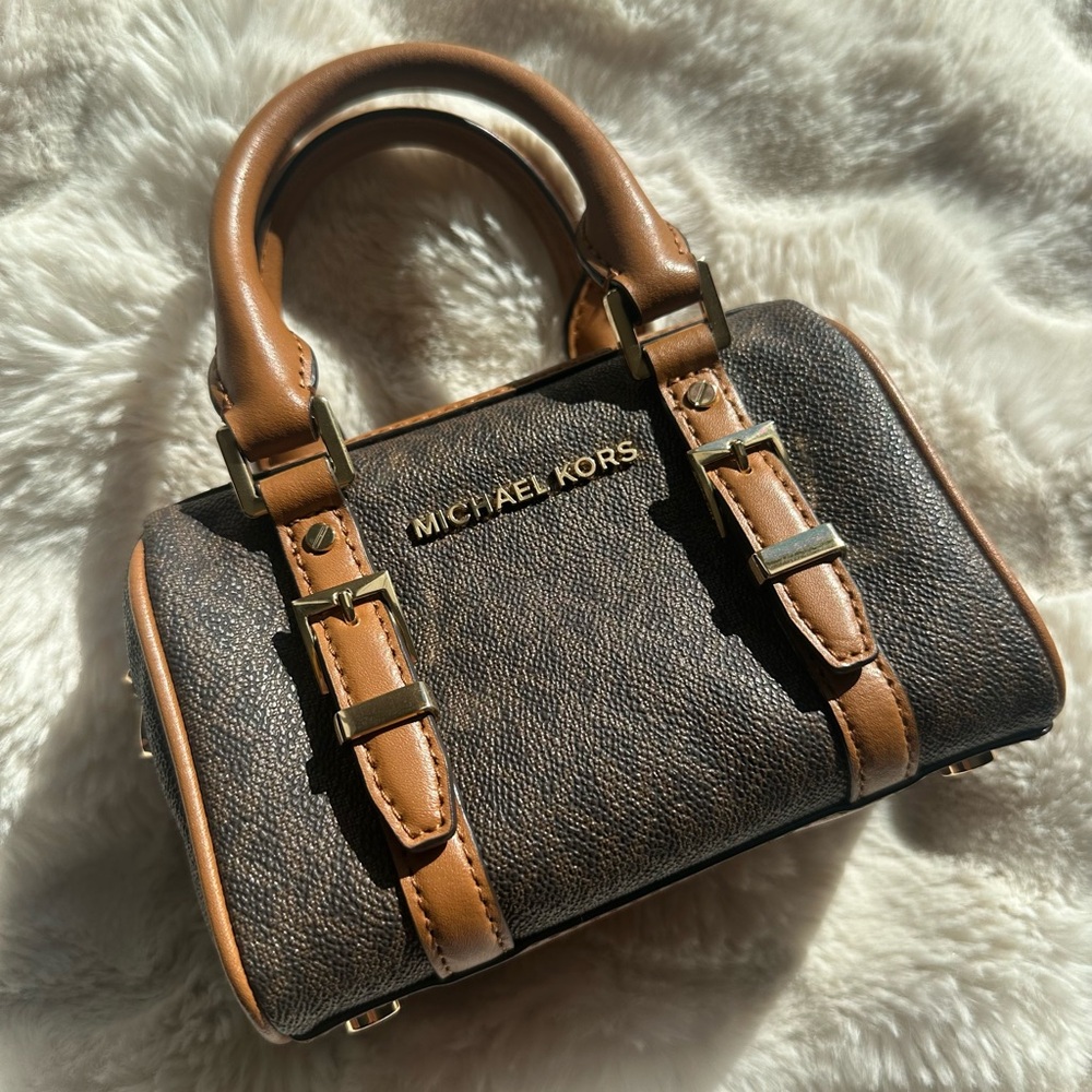 Michael Kors Bedford Brown Mini Bag
